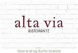 Alta Via Gift Card