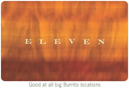 ELEVEN Gift Card